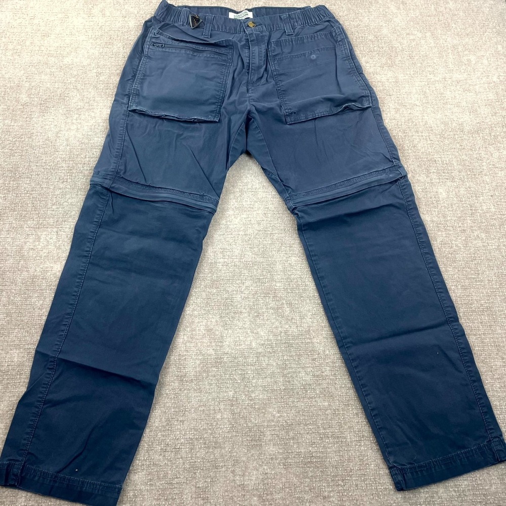 Signature By Levi Strauss & Co Convertible Hiking Pants Mens 32x32 Blue Straight